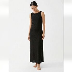 Vintage PS Dress Y2K Velour Studded Goth Maxi Grunge Whimsigoth Sleeveless M